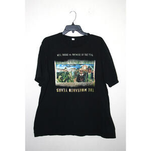 Neil young and the Promise of the Real Monsanto Years Black T-Shirt Size 2XL